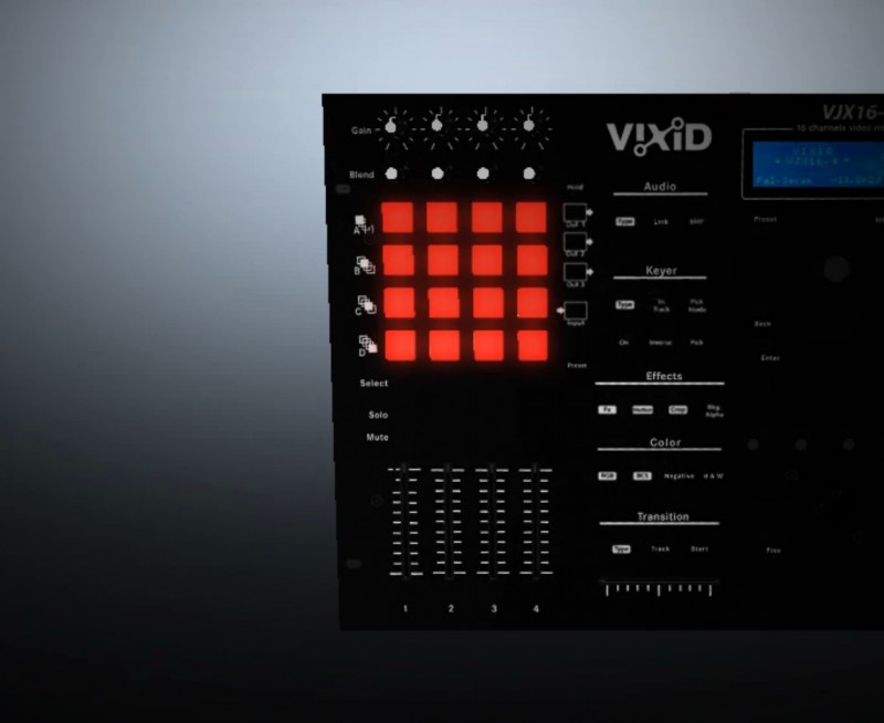 VJX16-4 Video Mixer